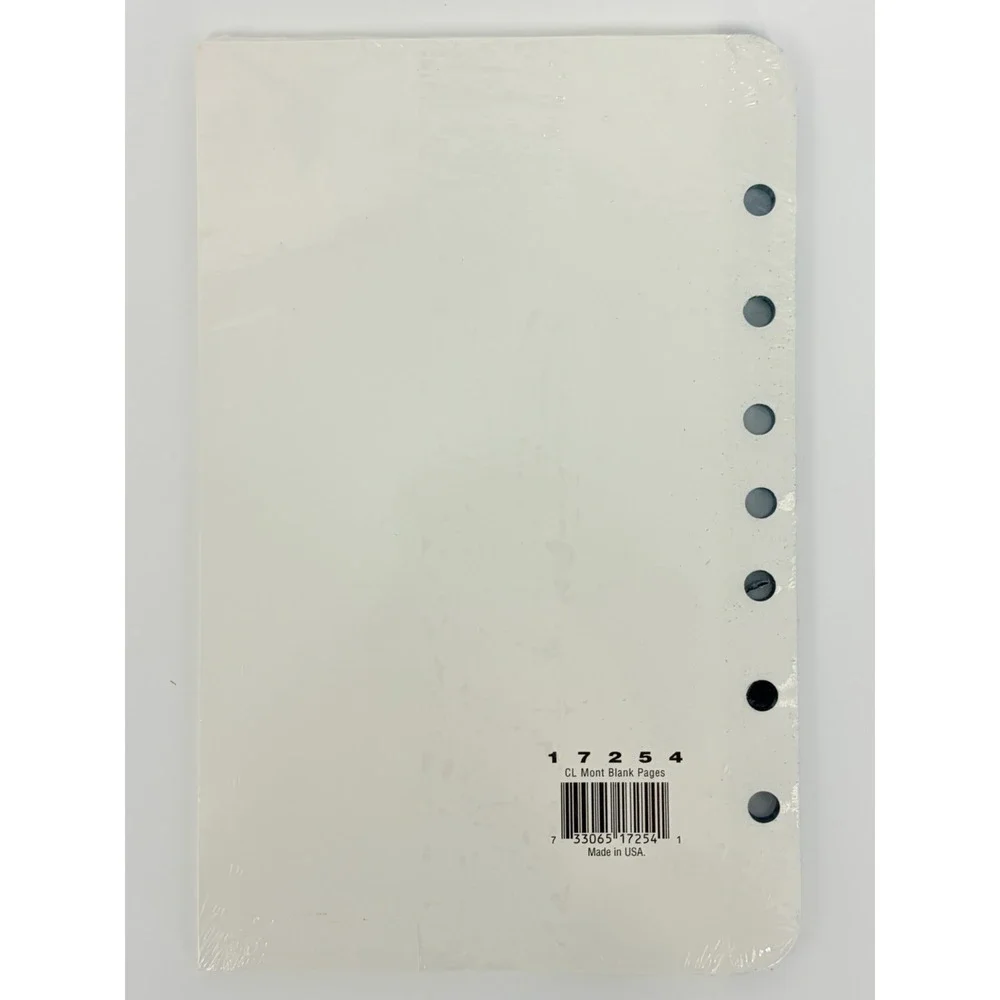 Franklin Quest Monticello Planner Refills Lined and Blank Replacement Quest